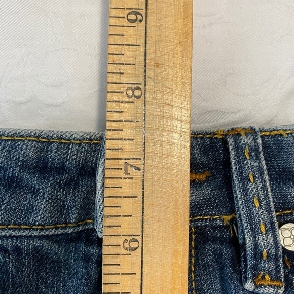 BCBG‎ Maxazria Women's Faded Denim Low Rise Jeans Size 25 - Picture 10 of 11